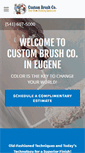 Mobile Screenshot of custombrushservice.com
